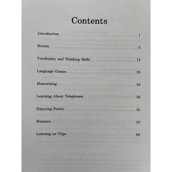 Language and Thinking for Young Children by Jeannie Nelson and Ruth Beechick - Picture 4 of 7